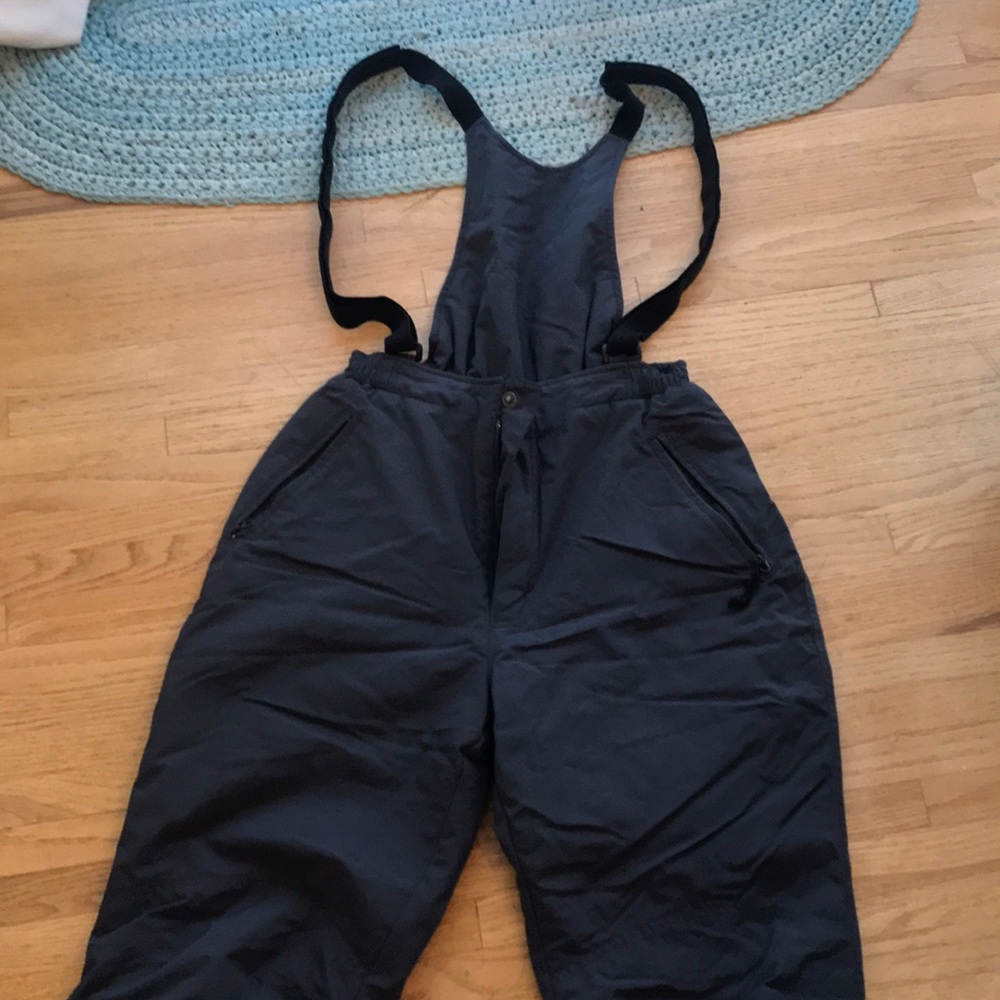 LL Bean Gray Snow Pants